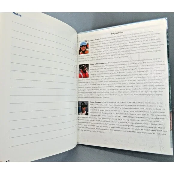 Teacher at Sea Hardcover, 2007 Dually Signed Adventures on NOAA Ship - Picture 7 of 8